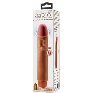 Vibrator Realist Ergonomic Pentru Cuplu 24cm Multi‑viteze Maro Thumb 15