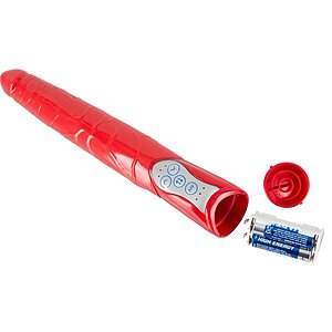 Vibrator Red Push Rosu Thumb 5