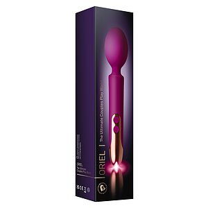 Vibrator Rocks Off Oriel Rechargeable Wand Mov Thumb 2