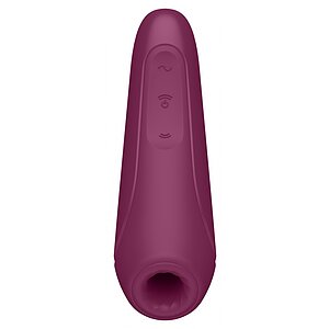 Vibrator Satisfyer Curvy 1 Plus Roșu Thumb 4