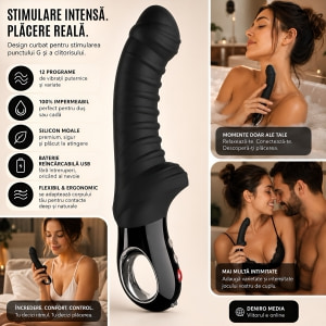 Vibrator Tiger Negru Thumb 3