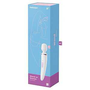 Vibrator Wand Women Satisfyer Alb Thumb 3