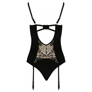 Corset Cașmir Victoria Negru S-M Thumb 3