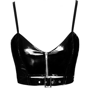 Sutien Black Level Vinyl Top Emma Negru M Thumb 2