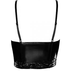 Sutien Black Level Vinyl Top Emma Negru M Thumb 3