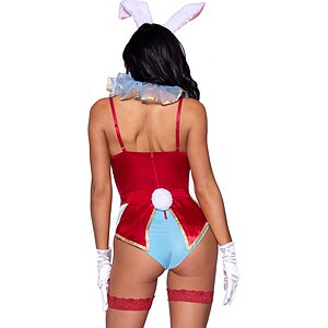 Costum Leg Avenue White Rabbit Bodysuit Multicolor L Thumb 2