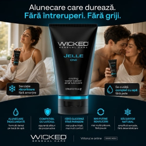 Wicked Jelle Chill Lubrifiant Anal Răcoritor 120ml Thumb 3