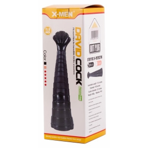 X-Men Davids II – Dilatator 30 cm, Ventuză, Negru Thumb 5