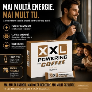 XXL Powering Cafea Instant Pentru Potență – 5 Plicuri Thumb 2