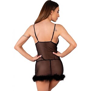 Chemise LivCo Zerunam Negru L-XL Thumb 1