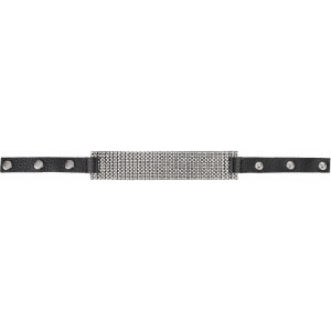 Zgardă Rhinestone Choker Negru Thumb 3