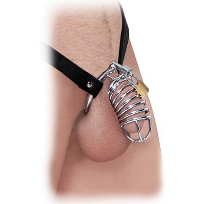 Cusca Penis Castitate Fetish Fantasy Argintiu