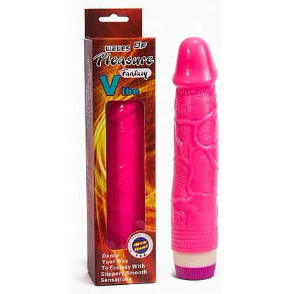Debra Vibe Pink Vibrator Discret cu Textură Realistă