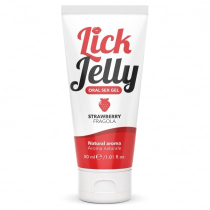 Lick Jelly Căpșuni — Lubrifiant Vaginal