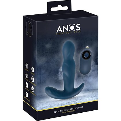 ANOS RC – Plug Prostatic Rotativ, 10 Moduri, Reîncărcabil