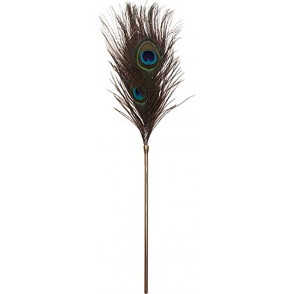 Taboom Dona Peacock Tickler Pene Paun Roz Auriu 27 cm