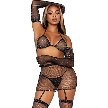 Set Leg Avenue Maya Negru