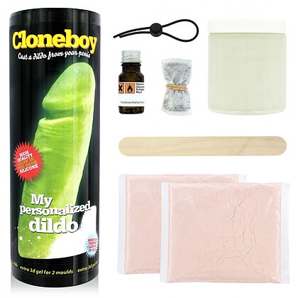 Clonă Pentru Penis Cu Dildo Glow In The Dark Verde