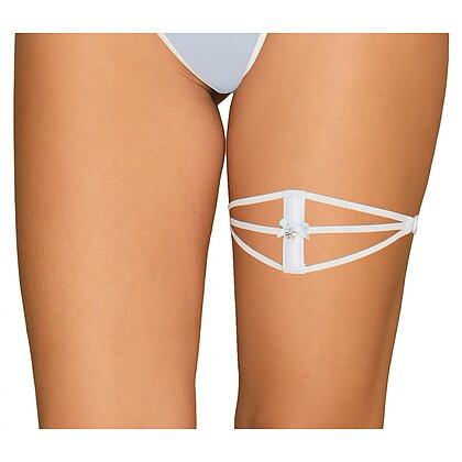 Jartieră Obsessive A760 Alb