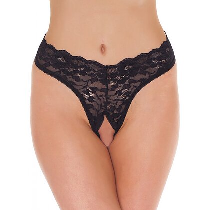 Chilot Amorable Open Lydia Negru