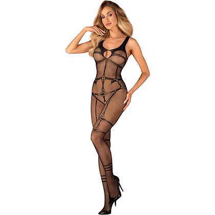 Catsuit Obsessive N123 Negru