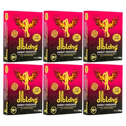 Set 6 x Ciocolată Afrodisiacă Pentru Femei 24g