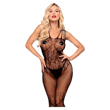 Catsuit Penthouse Dirty Mind Negru