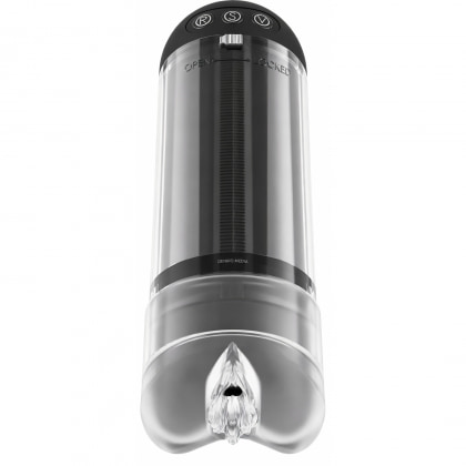Extender Vibrating Penis Pump Transparent