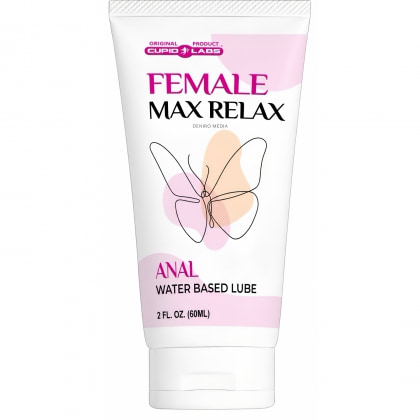 Female Max Relax Water Based Anal Lubricant