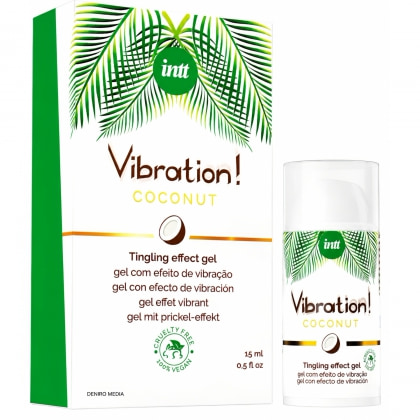 Gel Vegan Vibration Coconut Intt Efect Pulsatoriu