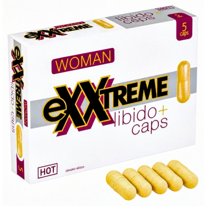 HOT Exxtreme Libido Feminin 5 Capsule cu Muira Puama