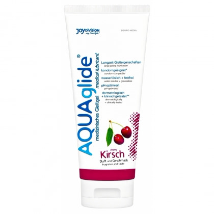 Lubrifiant AQUAglide Aromă Cireșe