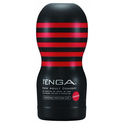 Masturbator Tenga Original Vacuum Cup Strong Negru
