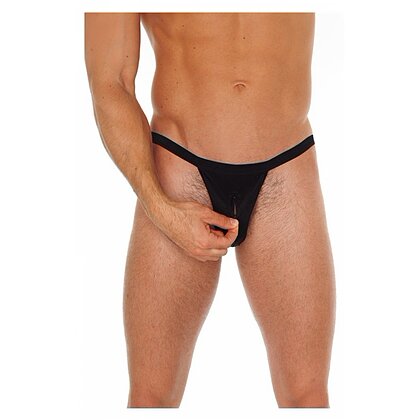 Chilot Amorable Lucas With Zipper Negru