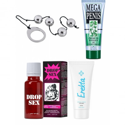 Kit Putere și Plăcere: Set Complet pentru El și Ea
