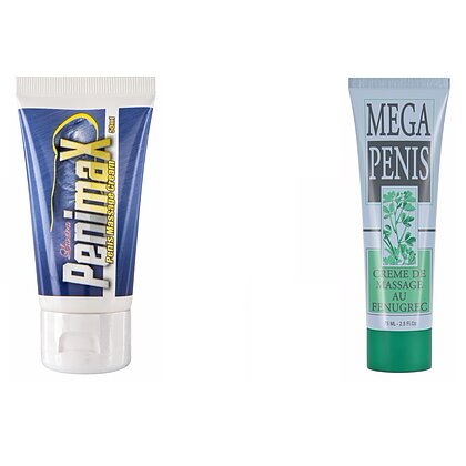 Pachet Cremă Mărire Mega Penis + Cremă Penis Enlargement Penimax 50ml