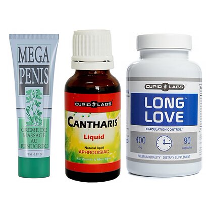 Kit 3 în 1: Control Total și Plăceri Intense