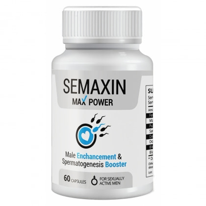 Pastile Volum Spermă Semaxin Max Power