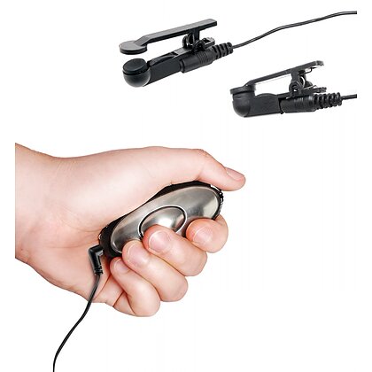 Stimulator Vibrant Pentru Sfârcuri Negru