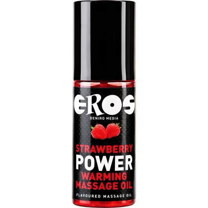 Ulei de Masaj Strawberry Power Warming