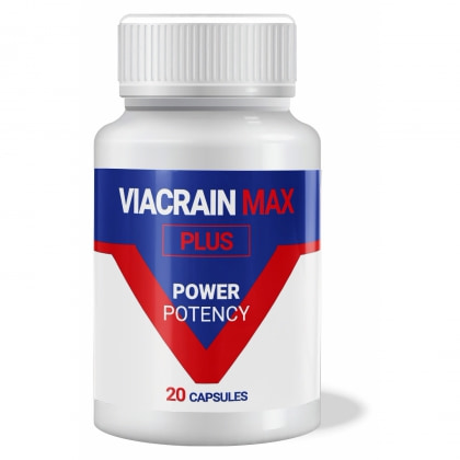 Capsule Viacrain Max Plus pentru Erecții Mai Ferme 20buc