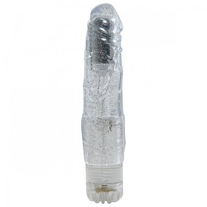 Vibrator Jelly Crushy Glitter Transparent