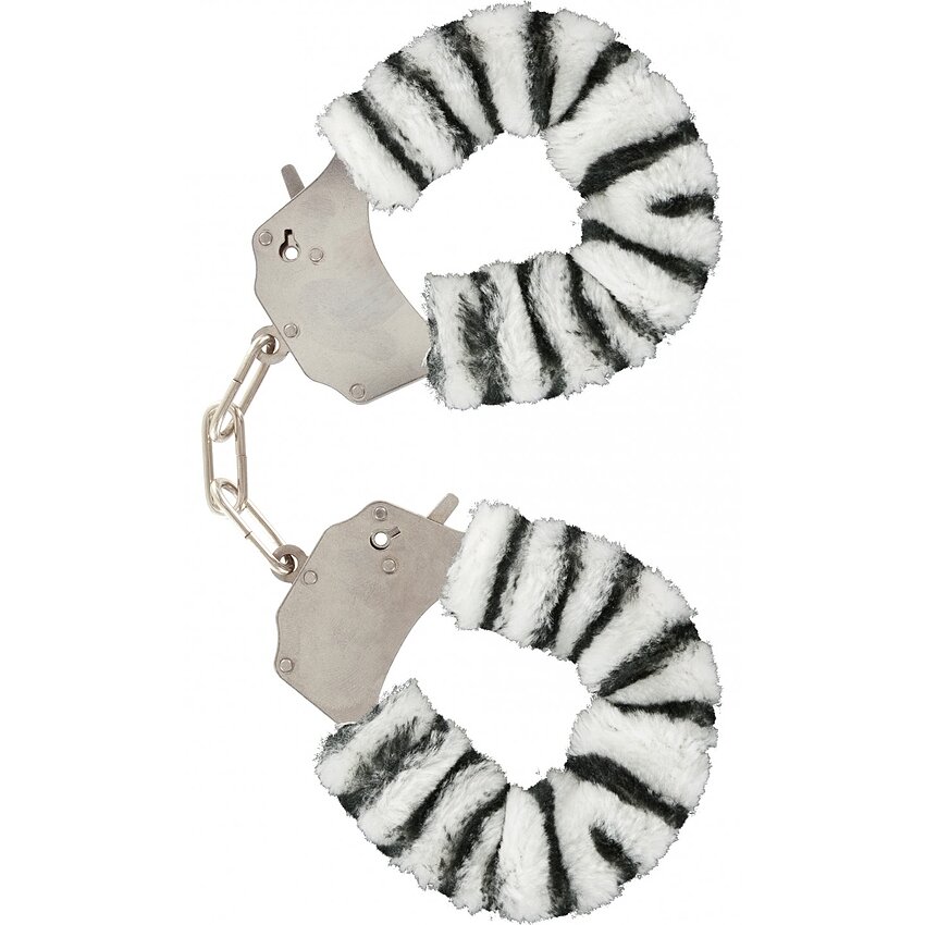 Cătușe Furry Fun Zebra Plush