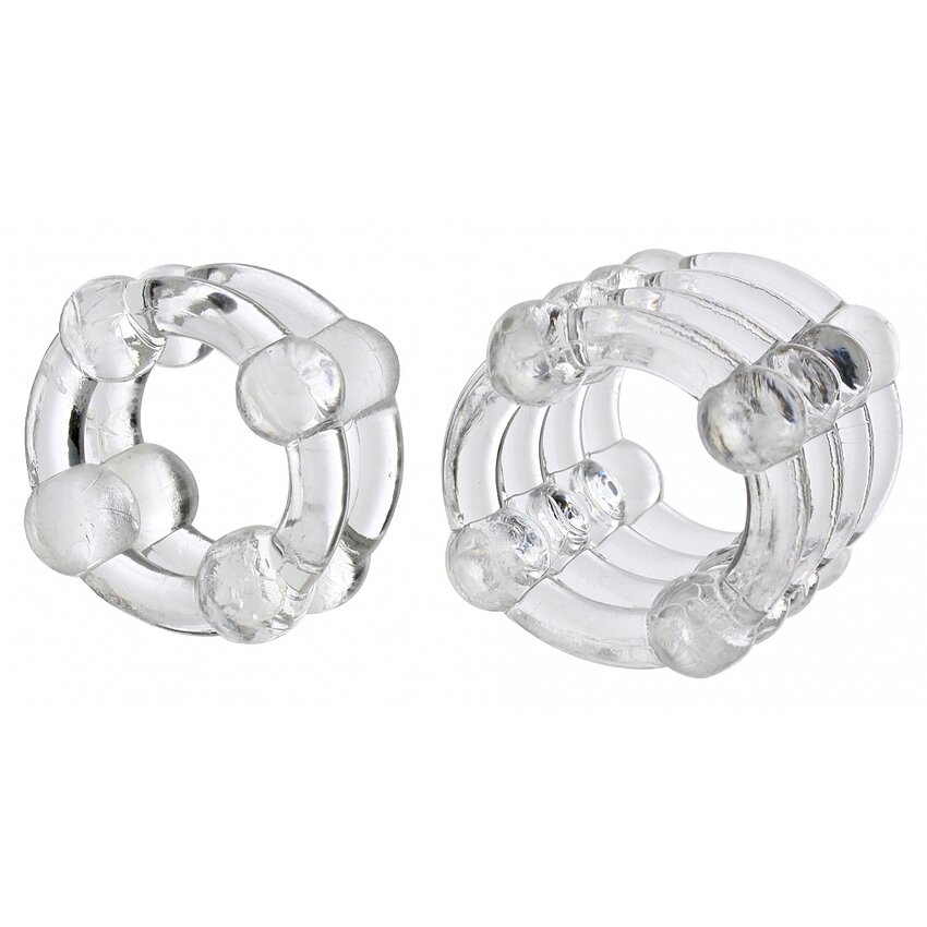 Set Inele Pentru Penis Colț Transparent