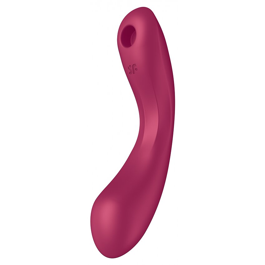 Vibrator Satisfyer Curvy Trinity 1 Roșu