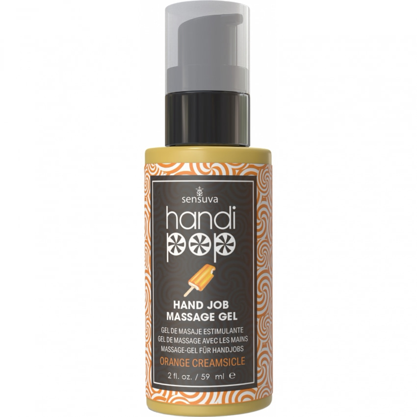 Gel Comestibil Sensuva HandiPop Portocale Cremă 59ml