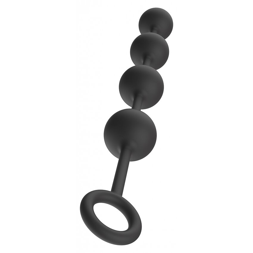 Bile Anale Grele XL Negru – Hidden Desire Premium