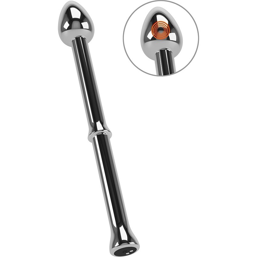 Rebel Metal Milking Stick, 10 Moduri, USB, 26.5 cm Argintiu