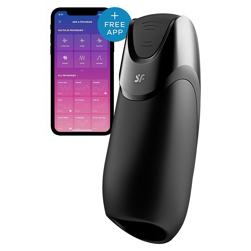 Satisfyer Men Vibration+ Negru