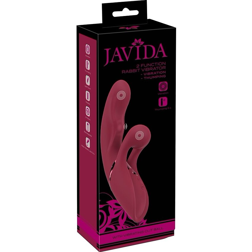 JAVIDA Rabbit 2-în-1 - 25 Moduri, 3 Motoare, Reîncărcabil